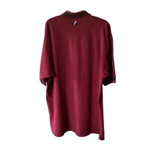 Cutter and Buck Vintage Burgundy Polo Golf Shirt Size L
